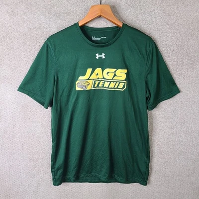 Jacksonville Jaguars Shirt Mens Medium Green Under Armour Loose NCAA Tennis - Image 1 of 4