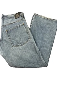 Vintage Levis Silvertab Jeans Herren 36x32 Blau Denim Slouch Boot Grunge Y2K Skate - Bild 1 von 9