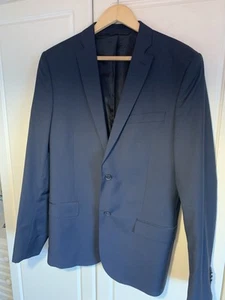 Blazer de traje de algodón tejido italiano J lindeberg para hombre talla 40 ajustado - Imagen 1 de 6