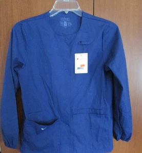 New ProHeart Vestex Scrub Jacket Top Sz XSM Polyester Cotton Chest 38 Length 27 - Picture 1 of 5