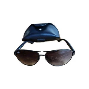 Ray Ban Sonnenbrille RB 3457 134/8G 59-135 3N schwarzes Gestell schwarz *Gläser zerkratzt* - Bild 1 von 6