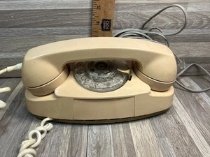 Vintage Princess Drehtelefon Western elektrisch hellbraun NICHT GETESTET - Bild 1 von 10