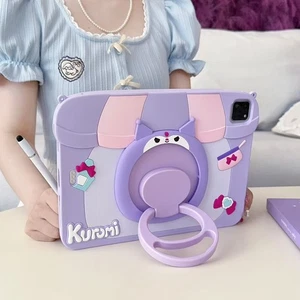 Kuromi Kid Stand Case Cover For iPad 11th A16 10th 10.9" 9 8 mini 7 6 Air Pro 11 - Picture 1 of 10
