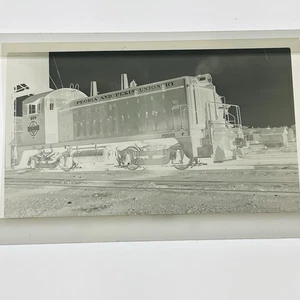 Railroad Negative Peoria & Pekin Union Railway PPU #408 EYS/B-B D-4 IL 10/51 - Picture 1 of 2