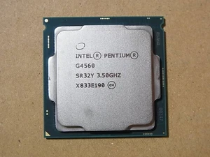 Intel Pentium G4560 SR32Y 3.50 GHz Kabylake-S LGA1151 2 cores 4 threads (Ci1182 - Picture 1 of 5