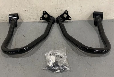 Indian Motorcycle Pair of Steel Front Highway Bars 2881756-266, Black - Изображение 1 из 4