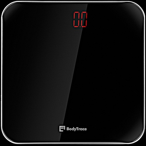 BODYTRACE DIGITAL SCALE BLACK 440 LB 200KG CAPACITY BT005 NOOM FITNESS ...