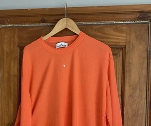 Stone Island L/S Tee Size XXL Coral Marina Compass Logo lightweight 2020 3xl - Picture 1 of 5