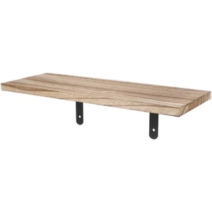 1 Set Wandregal, schwebendes Regal, Wandmontageregal, Holzregal für Wohnzimmer, - Bild 1 von 12