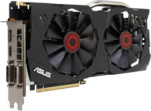 🆕 Nagelneue ASUS STRIX GTX 970 4GB GDDR5 Grafikkarte - SLI - DC2OC Edition - Bild 1 von 6