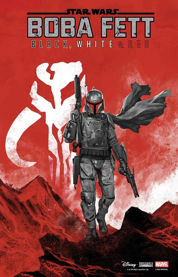 STAR WARS: BOBA FETT BLACK, WHITE & RED #2 SKAN VARIANT (29/10/2025)