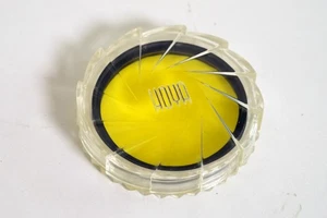 Vintage Hoya Y (K2) all metal yellow filter 49mm - Picture 1 of 5