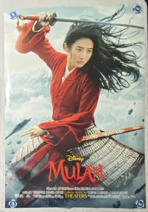 Disney Mulan Live Action Double Sided Theatrical Poster 27" X 40" - Bild 1 von 2