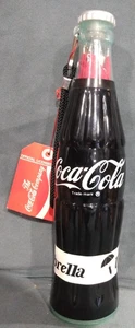 Unused 1985 Coke red umbrella in bottle Model 5300 with original tag - Picture 1 of 9