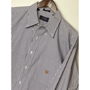 Chaps Ralph Lauren Hemd gestreift Button Down Langarm - Bild 1 von 19