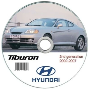 Hyundai Coupe Tiburón II 2002-2007 Manual De Taller En Cd - Imagen 1 de 6