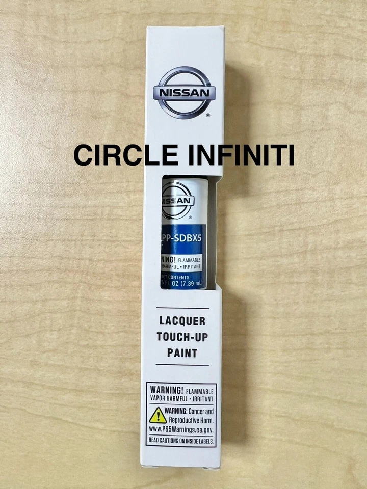 全新原始设备制造商日产 BX5 Just Blue 三合一修饰漆 + 透明涂层 999PP-SDBX5 — 第 1/1 张图片