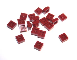 20x LEGO® Platte 1x1 3024 NEU Dunkelrot - Picture 1 of 1