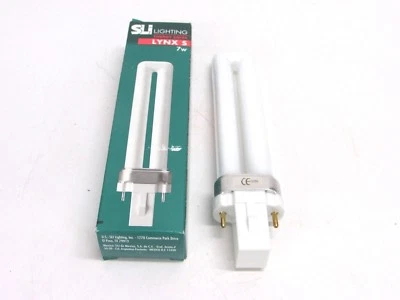 (2) SLi 7 WATT G23 ENERGY SAVER LIGHT BULBS LYNX S - Image 1 of 3