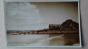 Vintage 1950s RPPC lifeboat Slip St Marys Isle of Scilly Cornwall Judges No19599 - Foto 1 di 6