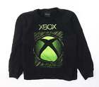 Xbox Boys Black Cotton Pullover Sweatshirt Size 5-6 Years Pullover