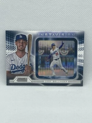 2021 Topps Stadium Club Instavision Cody Bellinger Dodgers - Image 1 of 2