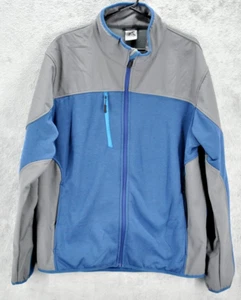 Polar Jacke Herren XL Mapamyumco blau Fleece gefüttert Full Zip wasserabweisend - Bild 1 von 17