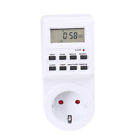  Small Screen Metering Timer Electronic Indoor Outlet Timer Wall Plug-in Power