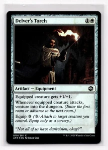 MTG Adventures in the Forgotten Realms Delver's Torch Foil 010/281 - Picture 1 of 2