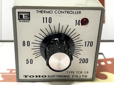 Toho Elektronischer Thermo Controller TCR-5B - Image 1 of 4