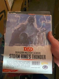 D&D 5E Dungeon Master's Screen Storm King's Thunder 5th Edition NEW SEALED - Picture 1 of 1
