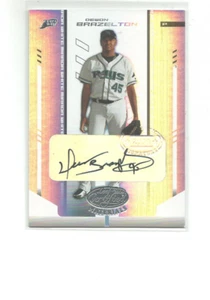 2004 Leaf Certified Materials Mirror Autograph White #52 Dewon Brazelton 028/100 - Picture 1 of 2