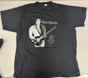 1978 Steve Martin A Wild And Crazy Guy Shirt. Vintage 70s Comedy Tour Tee xl - Bild 1 von 5