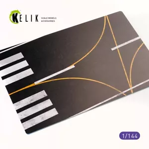 KeliK KS14402 Escala 1:144 Asfalto Civil 23m Base - Acrílico 3 mm (280 x 180 mm) - Imagen 1 de 4