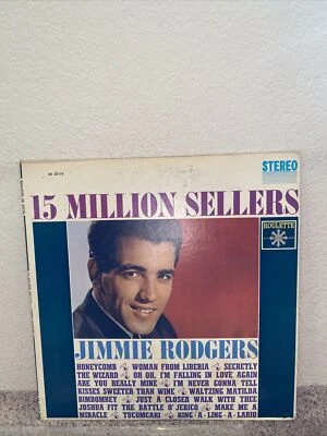 33 rpm vinyl jimmie rodgers 15 million sellers  - Image 1 of 4