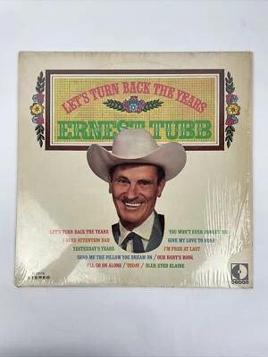 Ernest Tubb Let's Turn Back The Years LP DL75114 Decca 1969 Country Vinyl LP - Image 1 of 3