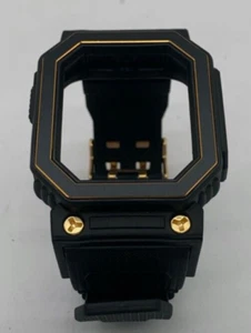 Protective Case With Band For Apple Smartwatch 44mm Black/Gold - Picture 1 of 7