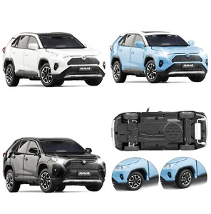 1:32 Toyota 2020 RAV4 SUV Diecast Metal Model Vehicle Car LED Sound Kid Play Toy - Picture 1 of 12