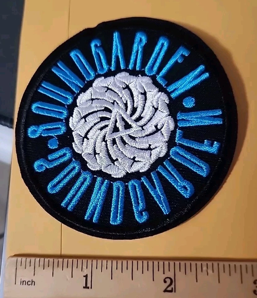 Soundgarden Band Embroidered Iron/Sew On Patch