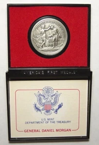 America's First Medals - Pewter - (Daniel Morgan) - L@@K - Picture 1 of 1