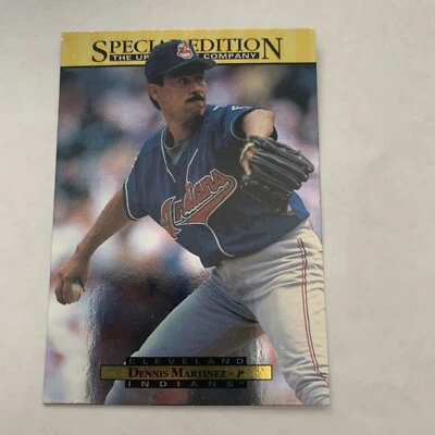 1995 Upper Deck - Special Edition Gold #158 Dennis Martinez ￼ ￼Indians NMMT - Image 1 of 3
