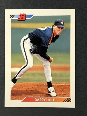 Darryl Kile 1992 Bowman #601 Houston Astros - Image 1 of 2
