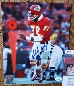 NICE AUTOGRAPHED Chiefs Bobby Bell 8x10 Photo Football JSA COA Signed - Picture 1 of 3