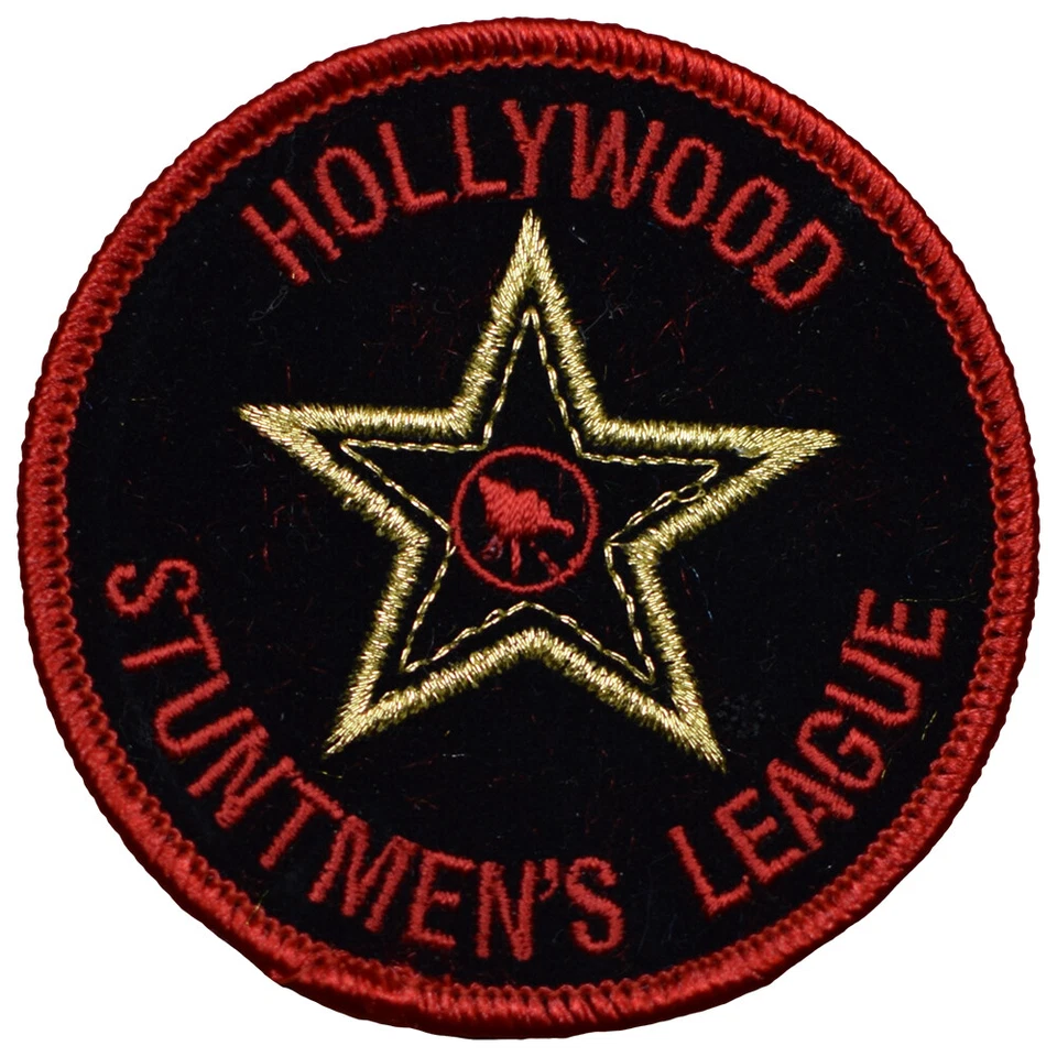 Hollywood Stuntmen's League Patch - California Movies Acting Film 3" (Iron on) - Image 1 of 1