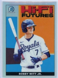 2022 Bowman Chrome Baseball #HIFI-5 BOBBY WITT JR. Hi-Fi Futures Royals - Picture 1 of 3