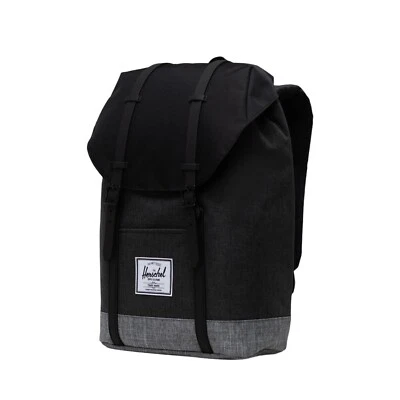 Herschel Suppyl Co Retreat Backpack, Black Crosshatch/Black/Raven Crosshatch - Image 1 of 4