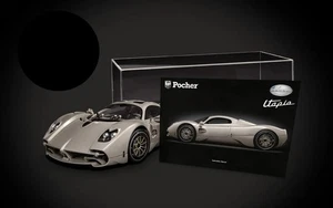 Pocher HK120 Pagani Utopia Coupé + Display Case + Manual Bundle - BUNDLEP04 - Picture 1 of 24