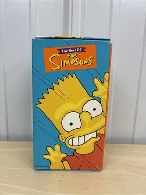 The Best of the Simpsons Box Set Vol. 4 5 6 (VHS, 1998, 3-Tape Set) Tested  - Image 1 of 4