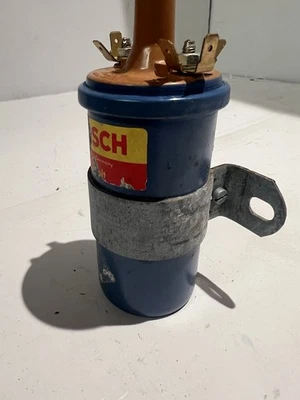 Bosch OEM Ignition Coil 0221124001 NOS Mercedes W187 56-65 Porsche 356 VW Models - Image 1 of 4
