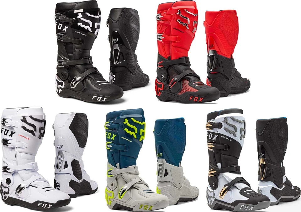 Botas Fox Racing Instinct - Motocross moto todoterreno MX montar ATV Foto 1 de 1